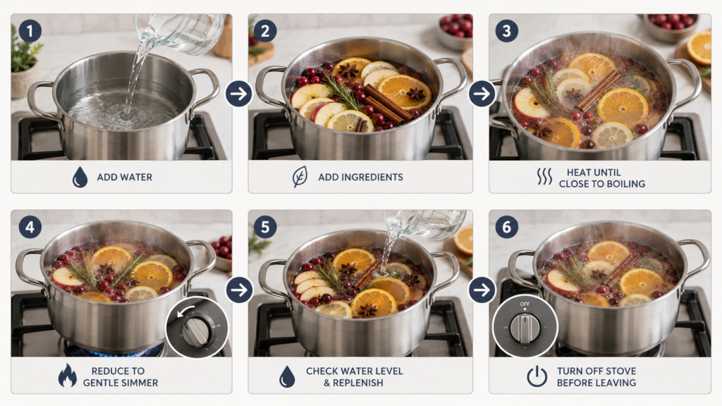 How to make a simmer pot.