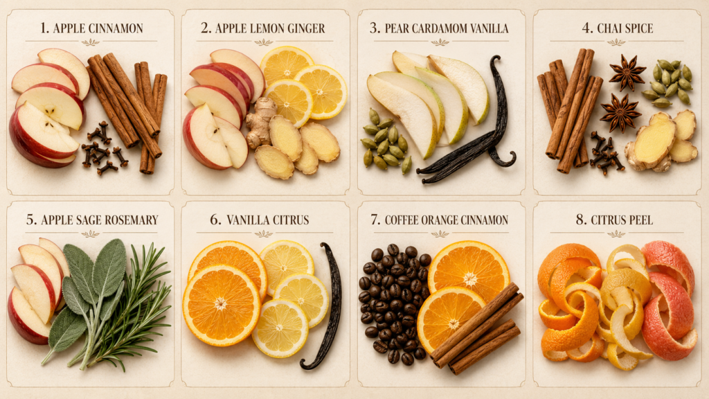 Autumn scent chooser.