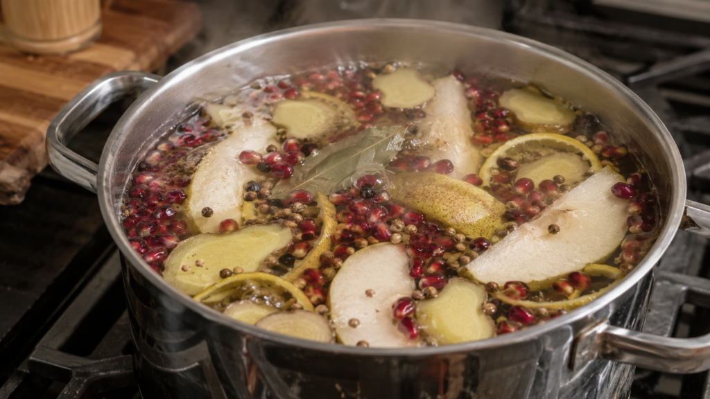 Gentle simmer