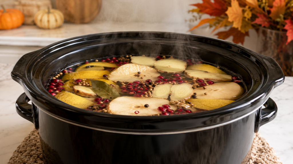 Slow cooker simmer pot