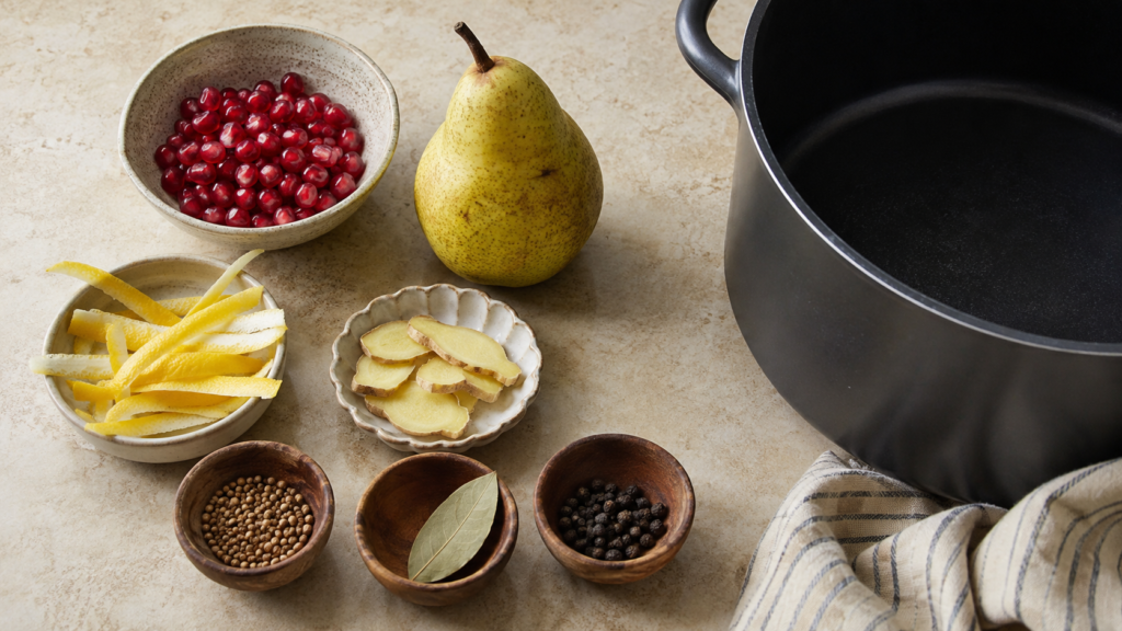 Halloween Simmer Pot Recipe Ingredients