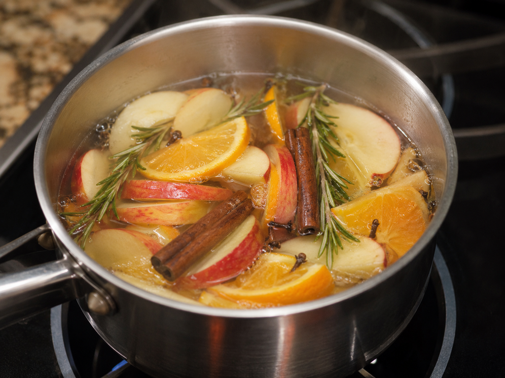  
Mabon simmer pot gently simmering 