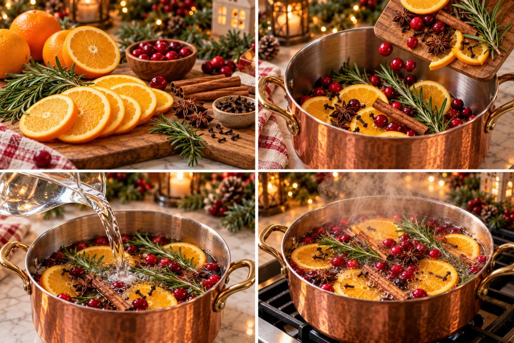 Holiday simmer pot