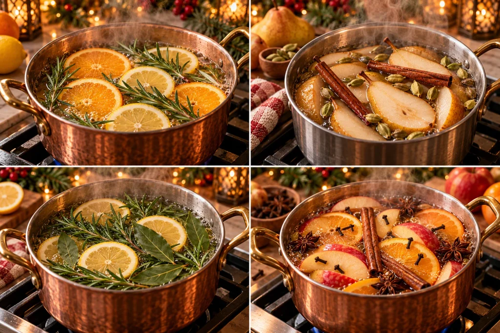 Christmas simmer pot ideas