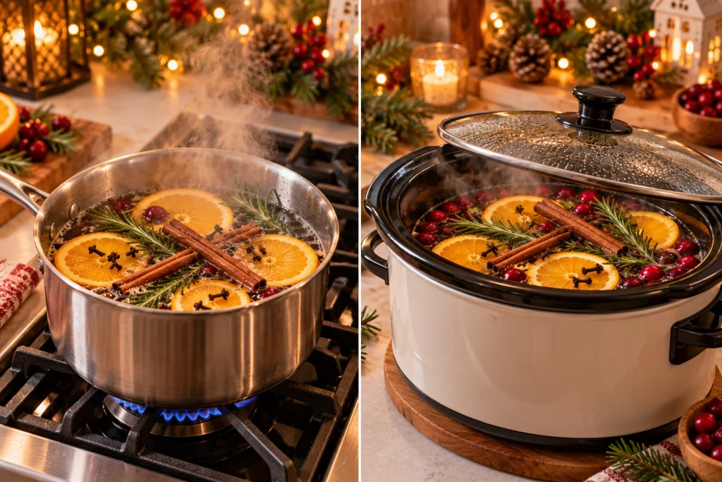 Slow cooker simmer pot