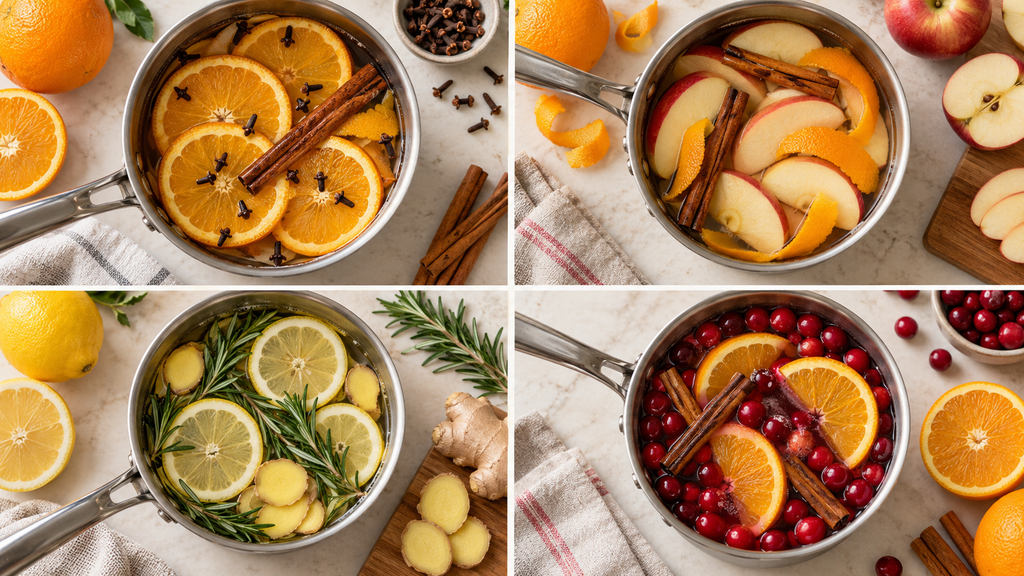 Four easy simmer pot recipes
