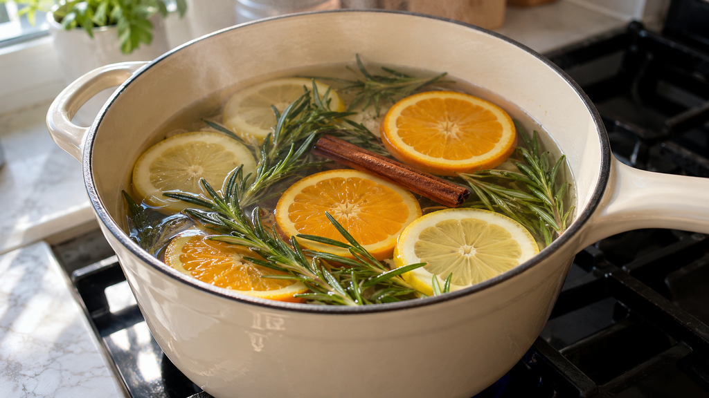 Rosemary citrus simmer pot