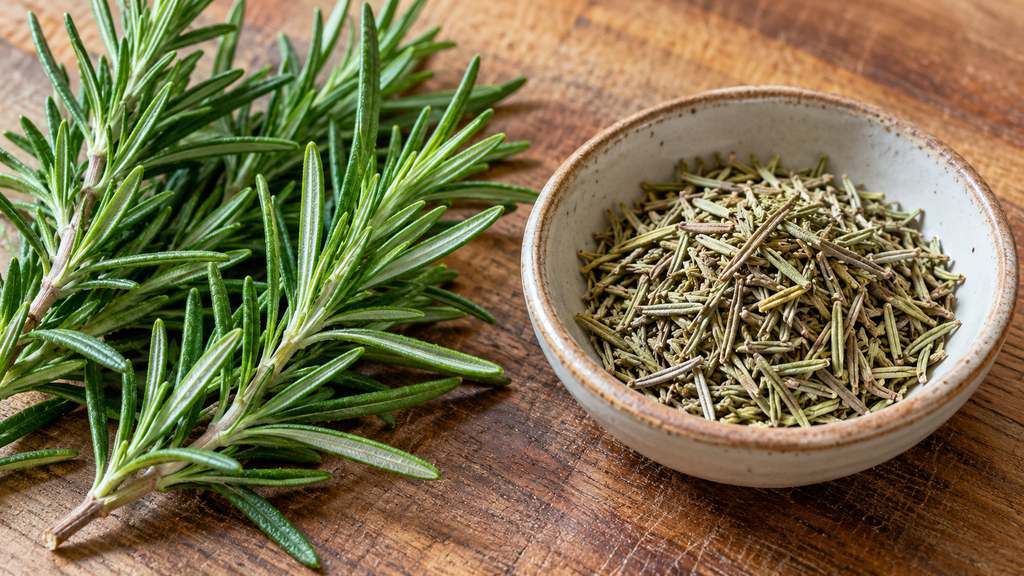 Fresh vs dried rosemary