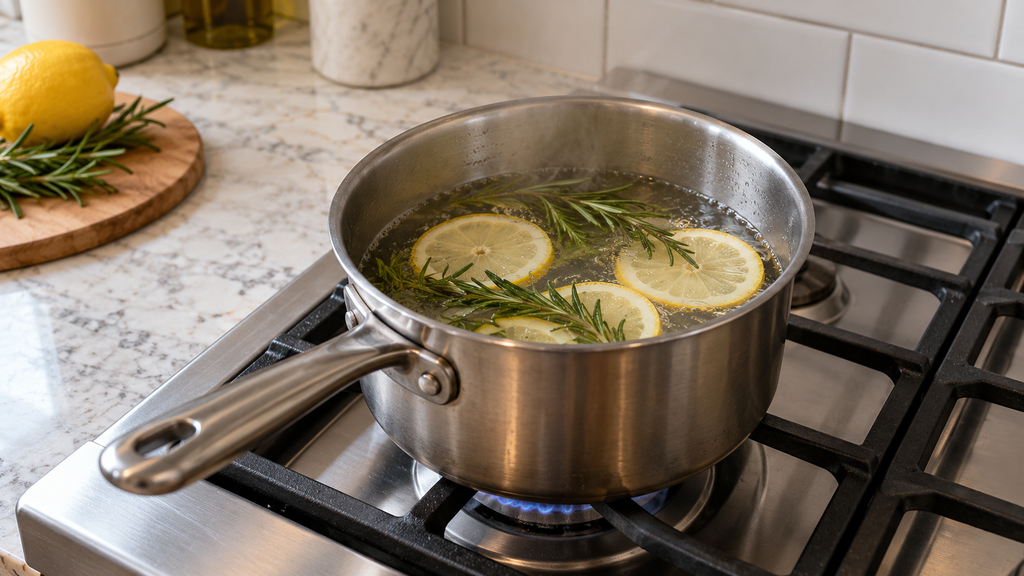 Safe simmer pot water level