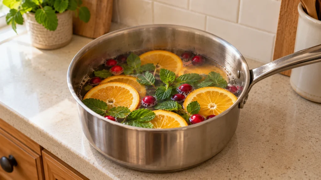 peppermint simmer pot recipe