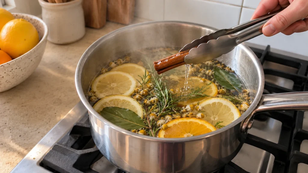 Imbolc simmer pot without cinnamon